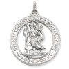Sterling Silver Saint Christopher Medal