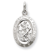 Sterling Silver Saint Christopher Medal