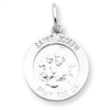 Sterling Silver Saint Joseph Medal