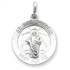 Sterling Silver Saint Jude Thaddeus Medal