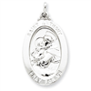 Sterling Silver Saint Anthony Medal