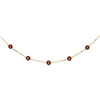 14K Chocolate Cultured Pearl Necklace chain