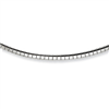 Steling Silver 2mm Cubetto w/Extension Chain