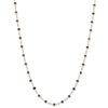 Chocolate Diamond Briolette Necklace chain