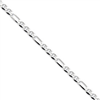 Sterling Silver 3.75mm Figaro Anchor Chain bracelet