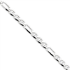 Sterling Silver 5.5mm Figaro Anchor Chain
