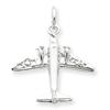 Sterling Silver Jet Charm