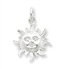Sterling Silver Sun Charm