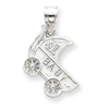 Sterling Silver #1 Baby Charm