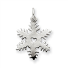 Sterling Silver Snowflake Charm