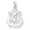 Sterling Silver Mariner Cross Pendant