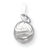 Sterling Silver Volleyball Charm
