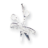 Sterling Silver Comb & Scissors Charm