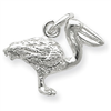 Sterling Silver Pelican Charm