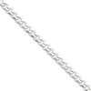 Sterling Silver 7mm Curb Chain