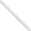 Sterling Silver 9mm Curb Chain bracelet