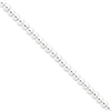 Sterling Silver Necklac Beaded Box Chain