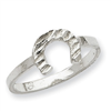 Sterling Silver Horseshoe Ring