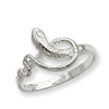 Sterling Silver Snake Ring