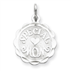 Sterling Silver Special Mom Disc Charm