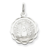 Sterling Silver Graduation Day Disc Charm