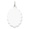 Sterling Silver Engraveable Disc Charm