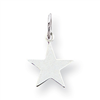 Sterling Silver Engraveable Star Disc Charm