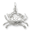 Sterling Silver Crab Charm