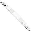 Sterling Silver Fancy Link ID Bracelet
