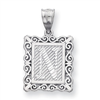 Sterling Silver Initial N Charm