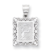 Sterling Silver Initial P Charm