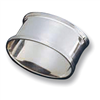 Sterling Silver Single Oval Napkin Ring