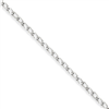 Sterling Silver 2.8mm Open Link Chain anklet