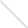 Sterling Silver 5.1mm Open Link Chain bracelet