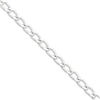 Sterling Silver 6.8mm Open Link Chain bracelet