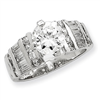 Sterling Silver CZ Ring