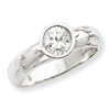 Sterling Silver CZ Ring