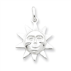 Sterling Silver Sun Charm