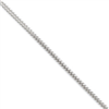Sterling Silver 2mm Diamond-cut  Franco Chain