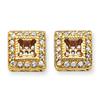14k AA Diamond earring jacket