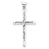 Sterling Silver Reversible Cross Pendant