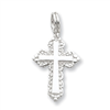 Sterling Silver Cross Charm