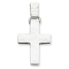 Sterling Silver Hammered Latin Cross Pendant