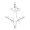 Sterling Silver Airplane Charm