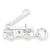Sterling Silver Firetruck Charm