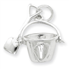 Sterling Silver Shovel and Pail Charm