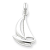 Sterling Silver Sailboat Charm
