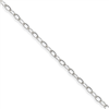 Sterling Silver 3.00mm Link Chain anklet