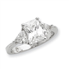 Sterling Silver CZ Ring