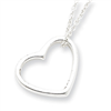 Sterling Silver Heart Necklace chain